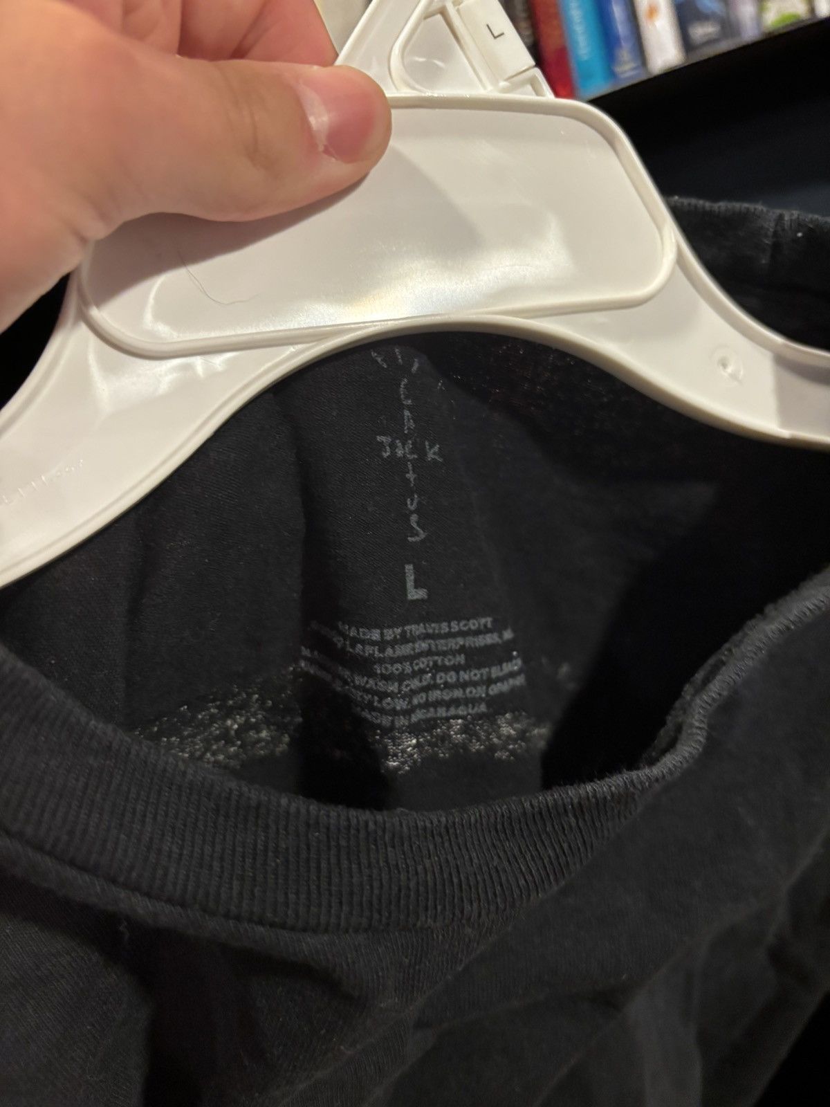 Travis Scott Cactus Jack Long Sleeve Fragment Shirt Size US L / EU 52-54 / 3 - 6 Thumbnail