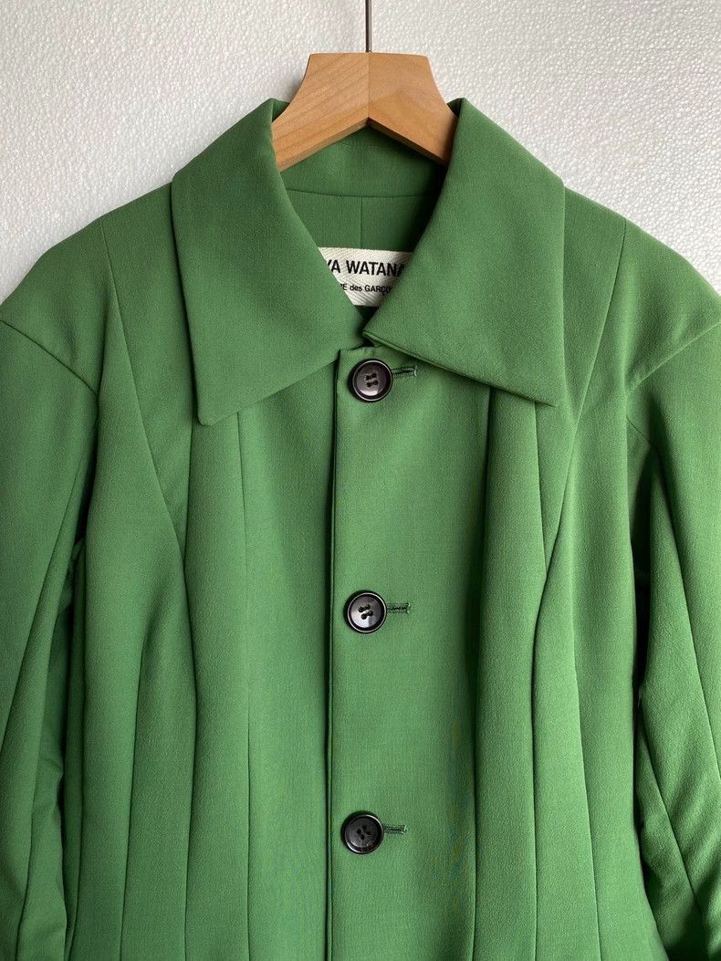 Junya Watanabe Junya Watanabe Junya Watanabe Long Green Coat Vintage-2507 Size US L / EU 52-54 / 3 - 3 Thumbnail