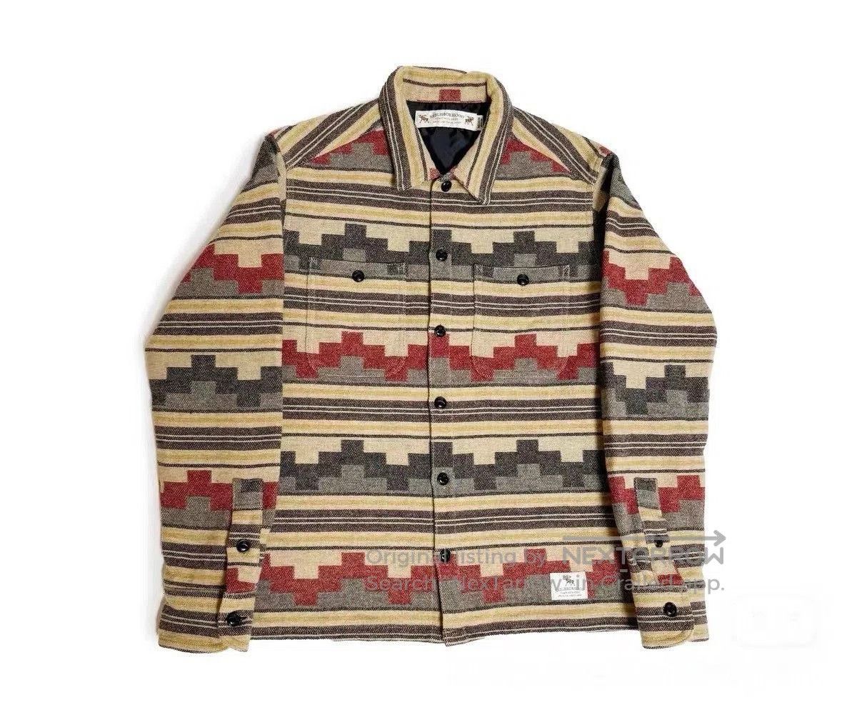 Neighborhood NEIGHBORHOOD Wool Rug Shirt Jacket. Size US M / EU 48-50 / 2 - 1 Thumbnail