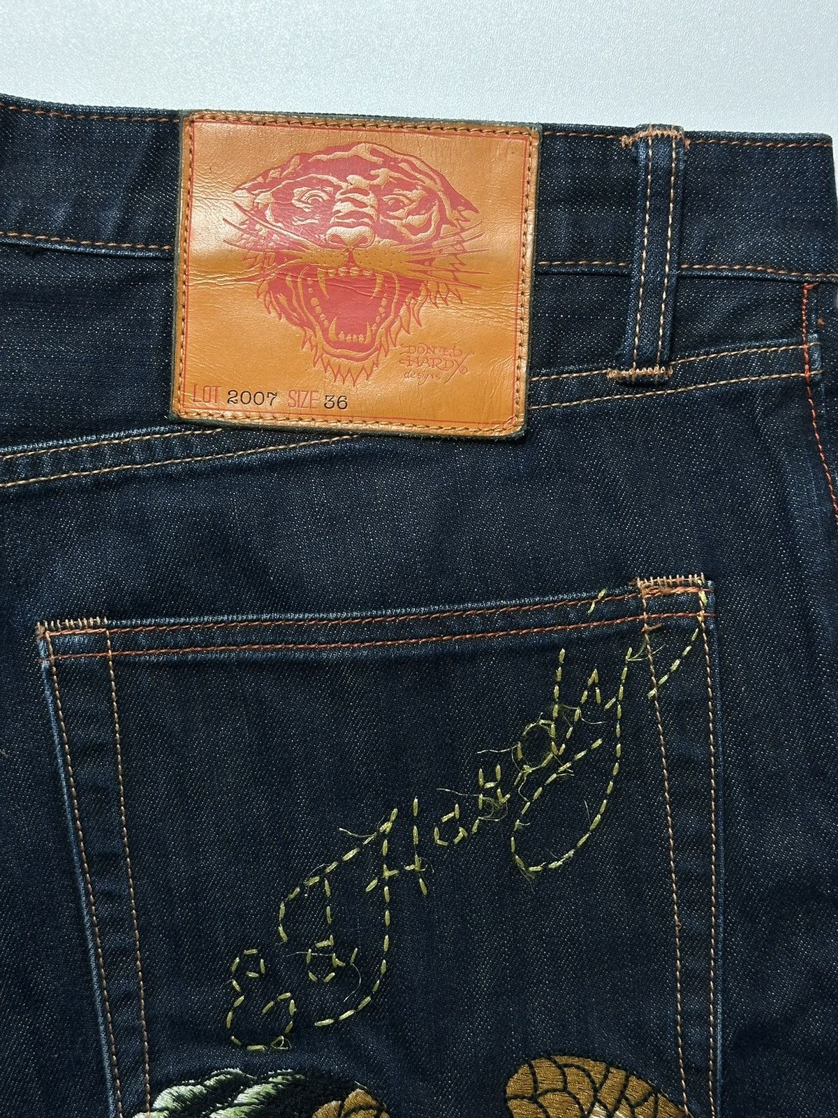 Ed Hardy Vintage Ed Hardy Jorts Size US 36 / EU 52 - 3 Thumbnail