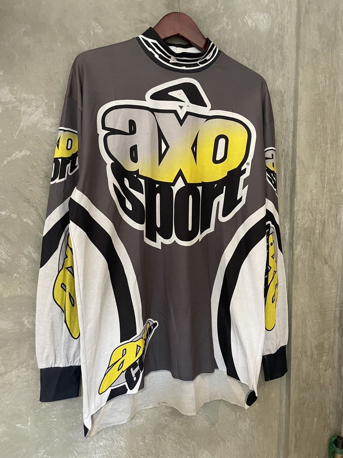 Gear for Sports × Sports Specialties Vintage 90s AXO Sport Jersey AMA PRO Motocross Axo Comp Size US L / EU 52-54 / 3 - 4 Thumbnail