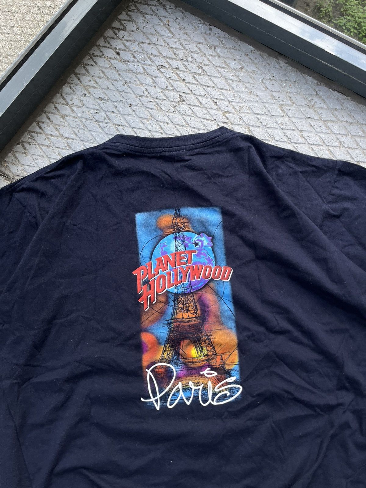 Planet Hollywood T-shirt Planet Hollywood 90-s made in usa Size US L / EU 52-54 / 3 - 4 Thumbnail