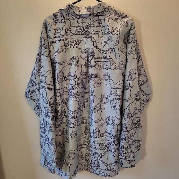 Fubu Platinum Fubu Y2k Retro Fat Albert Blue Button Up Shirt - L Size US L / EU 52-54 / 3 - 5 Thumbnail