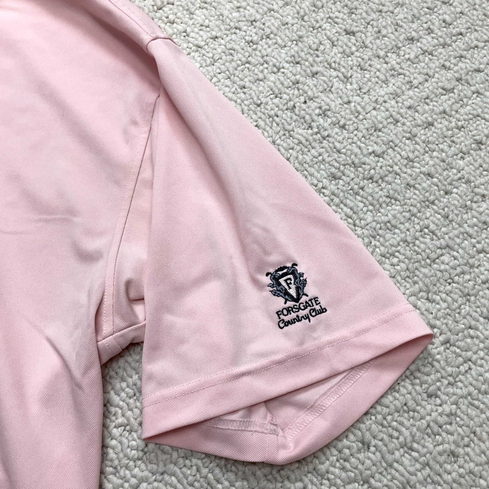 Vintage FJ Pro Dry Pique Polo Shirt 2XL Light Pink Golf Short Sleeve Mens Size US XXL / EU 58 / 5 - 4 Thumbnail
