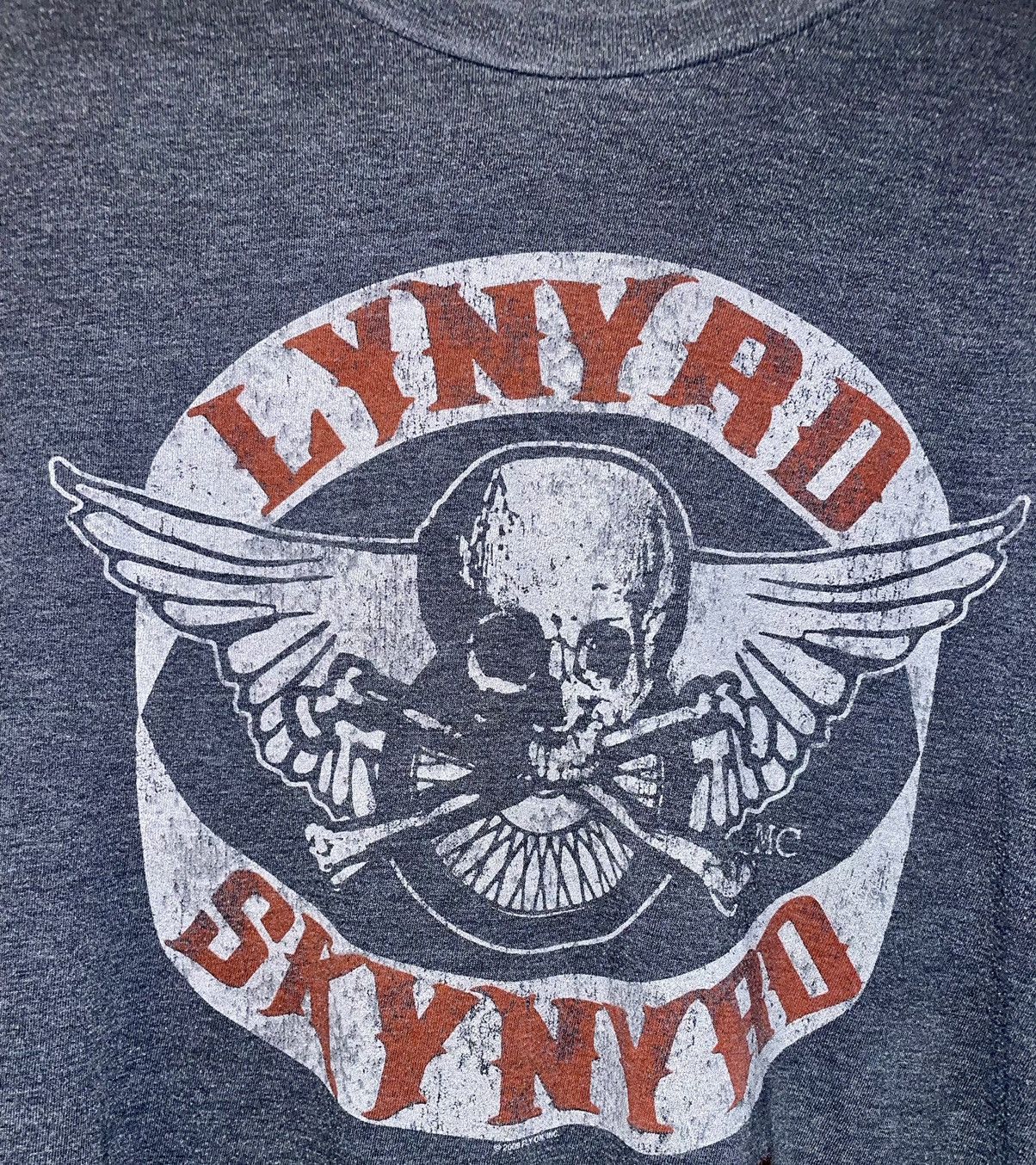 Vintage Lynyrd Skynyrd 2009 Skull T-Shirt Size US L / EU 52-54 / 3 - 9 Thumbnail