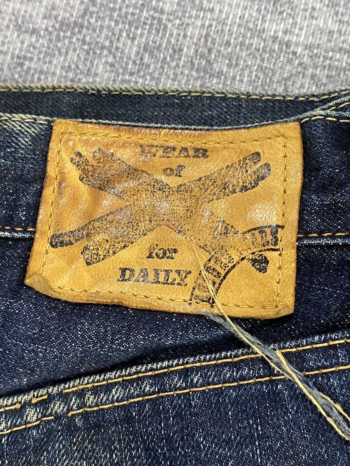 KOJIMA GENES 90s vintage raw denim selvedge jeans wash & wears Size US 29 - 6 Thumbnail