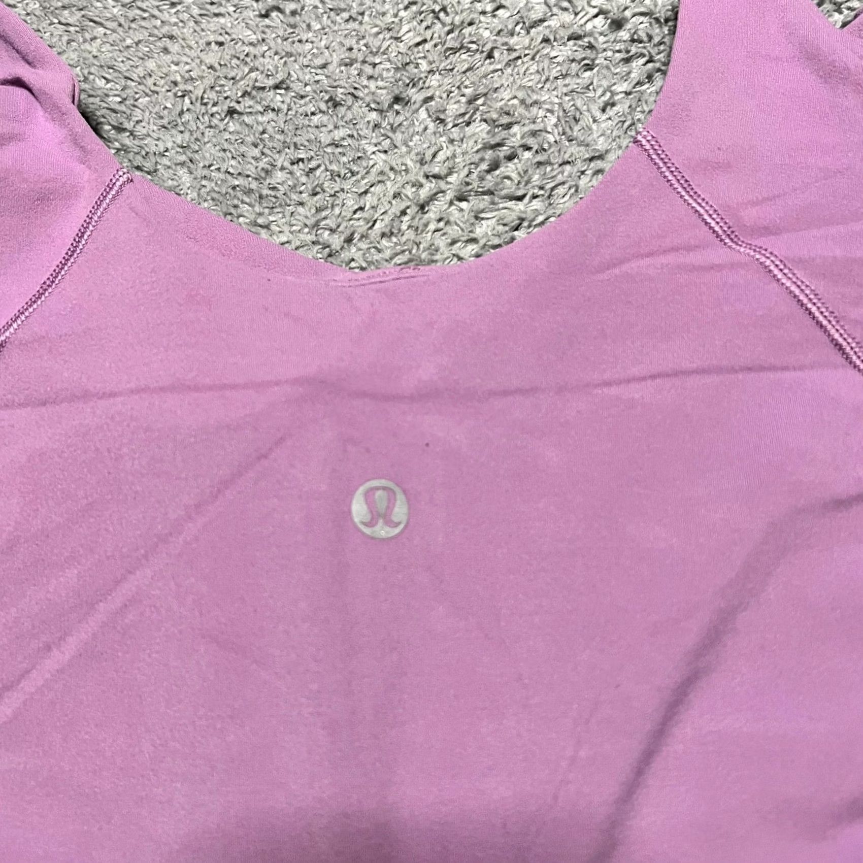 Lululemon Lululemon Top L Pink Sports Bra Align Tank Crop Womens Yoga Athletic Size L / US 10 / IT 46 - 4 Thumbnail