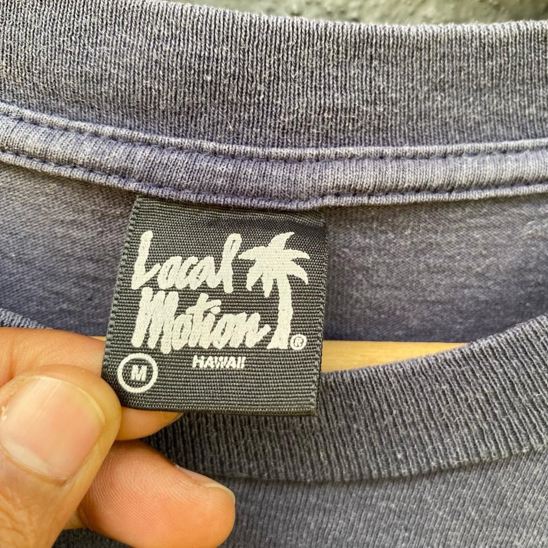 Vintage Thrashed Faded 90s Local Motion Surfing Tee Size US M / EU 48-50 / 2 - 5 Thumbnail
