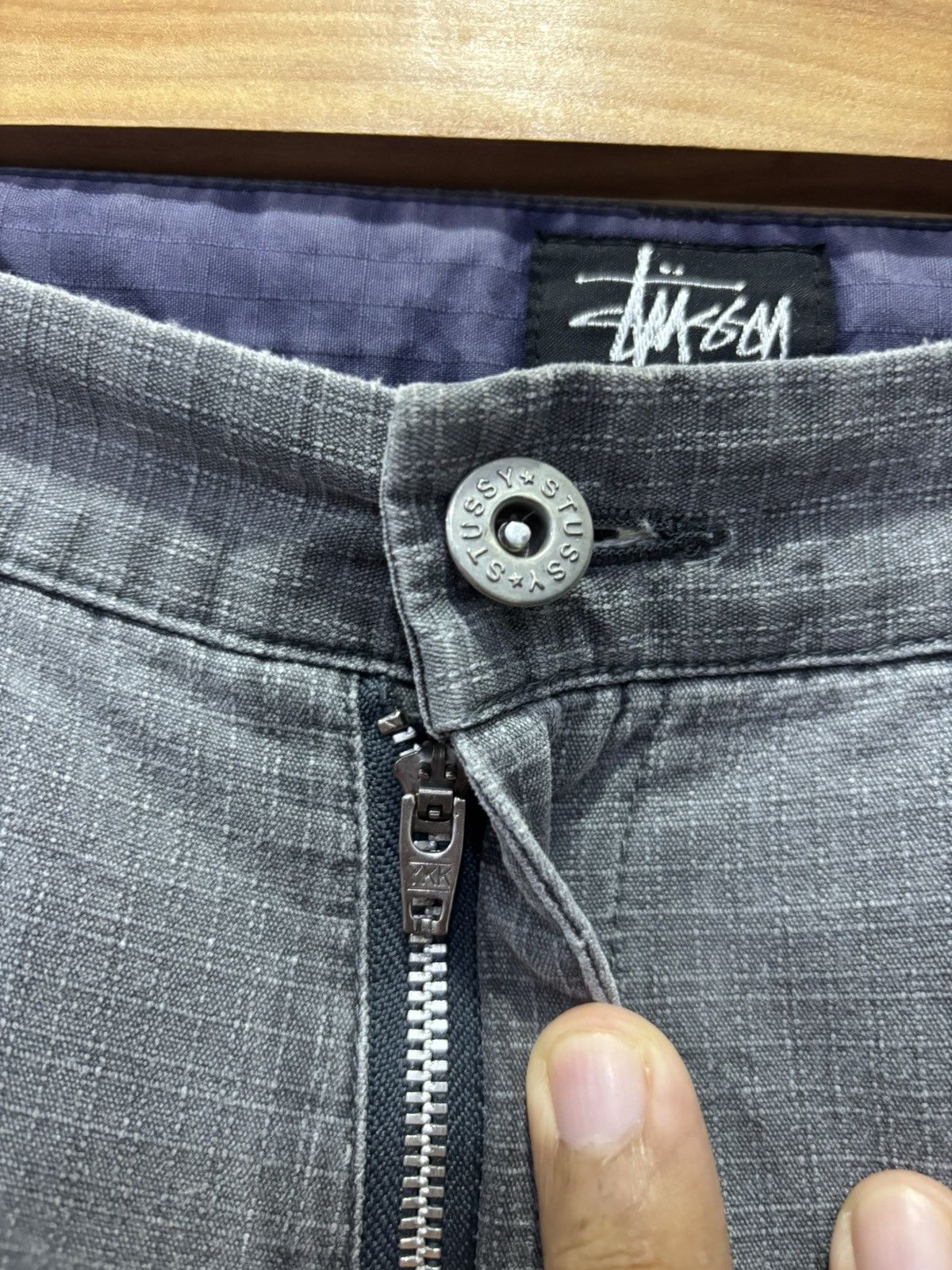 Stussy × Vintage Vintage Stussy Short Pants Size US 34 / EU 50 - 4 Thumbnail