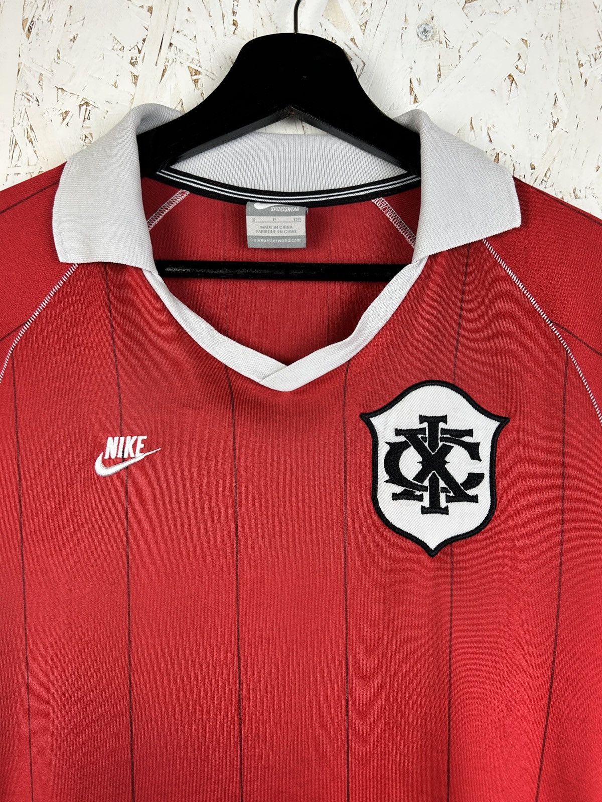 Nike 00s CXI Brazil Nike Retro Soccer Football 2008/09 Jersey Size US S / EU 44-46 / 1 - 2 Thumbnail