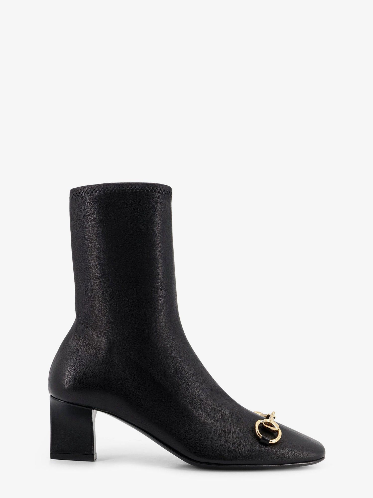 Gucci Gucci Women's Signora leather boots with Horsebit on the front IT 36 Women - USA Tariffs Included Size US 6 / IT 36 - 1 Thumbnail