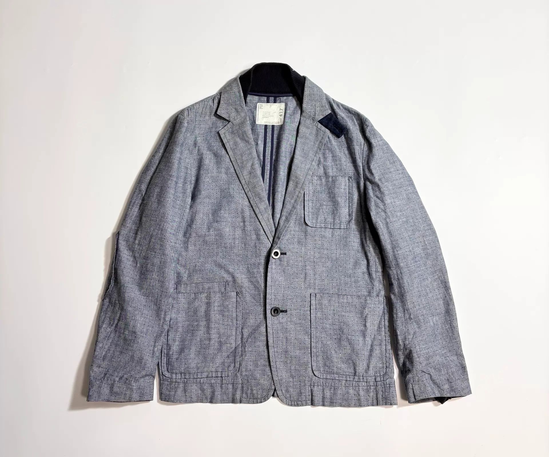 Sacai SACAI Patchwork Jacket Edison Chen Worn 95 New Size 3 Size US L / EU 52-54 / 3 - 1 Thumbnail