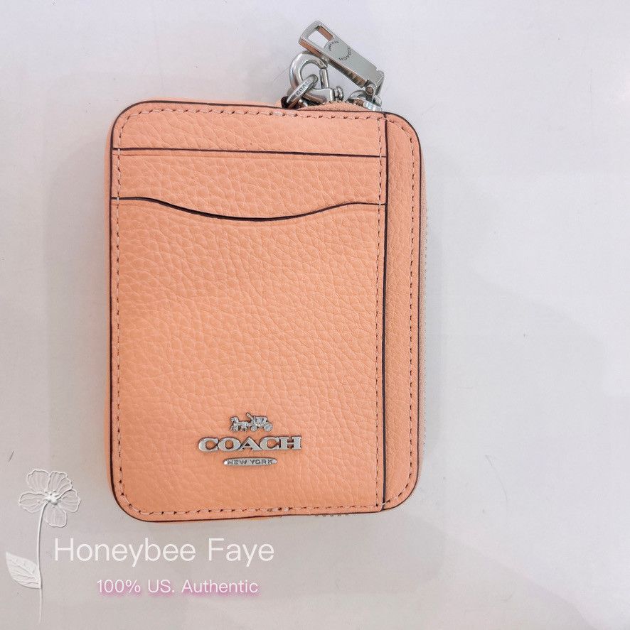 Coach Coach Zip Card Case #6303 Size ONE SIZE - 2 Thumbnail