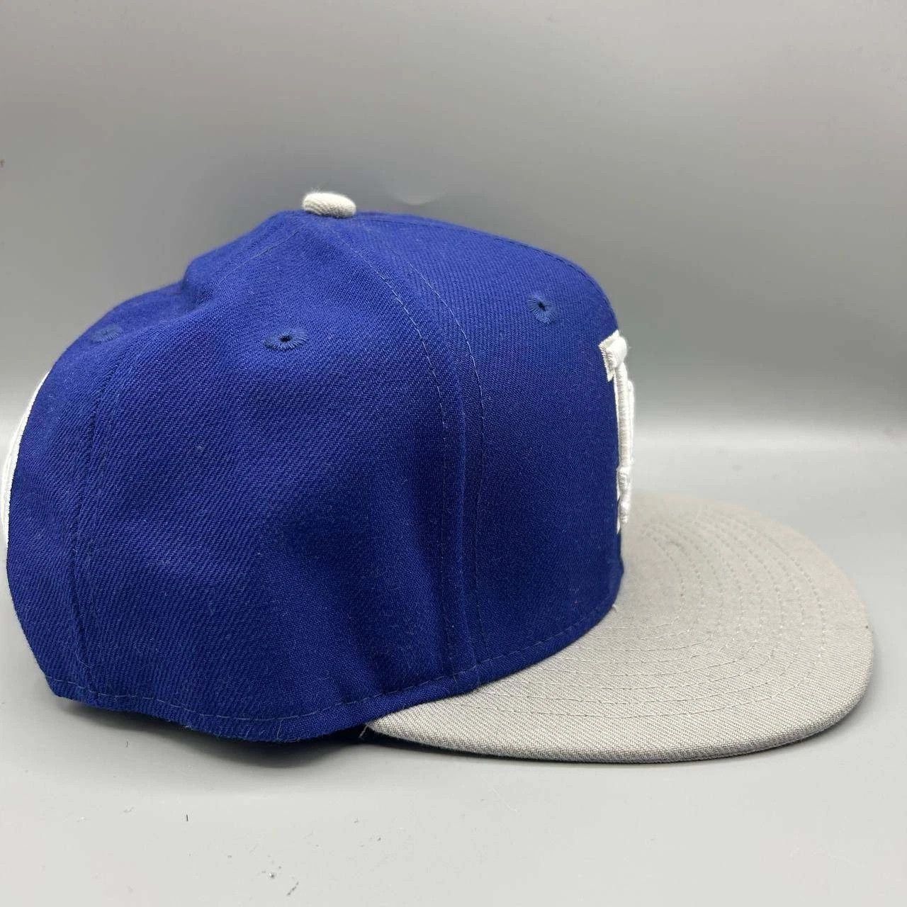 New Era Los Angeles LA Dodgers Hat Men Blue Gray Snap Back Cap Size ONE SIZE - 2 Thumbnail
