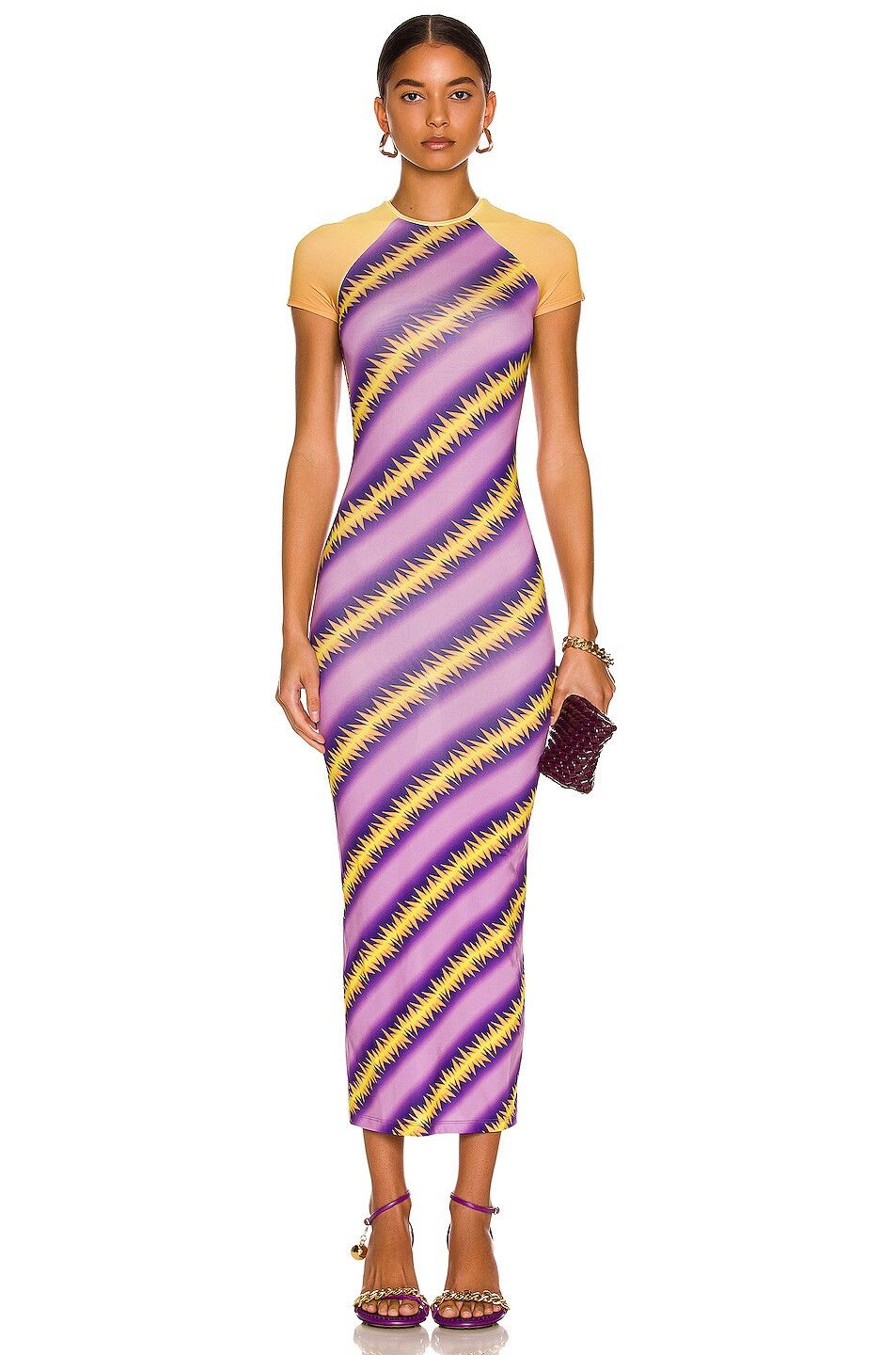 Maisie Wilen o1mle0425 Slinky Dress in Multicolor Size M / US 6-8 / IT 42-44 - 1 Thumbnail