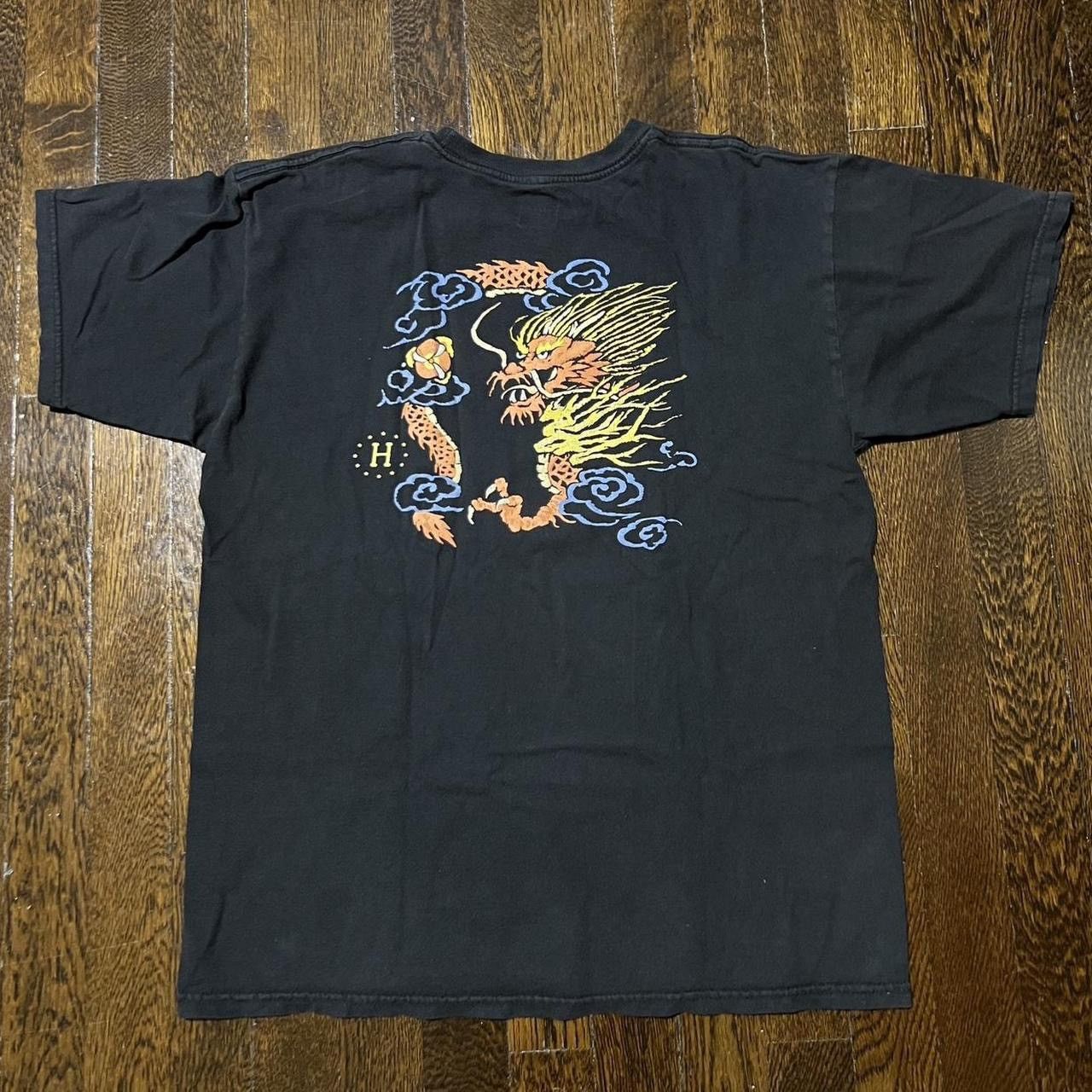 Huf × Vintage Huf Dragon Y2K Tee Shirt Size US M / EU 48-50 / 2 - 2 Thumbnail