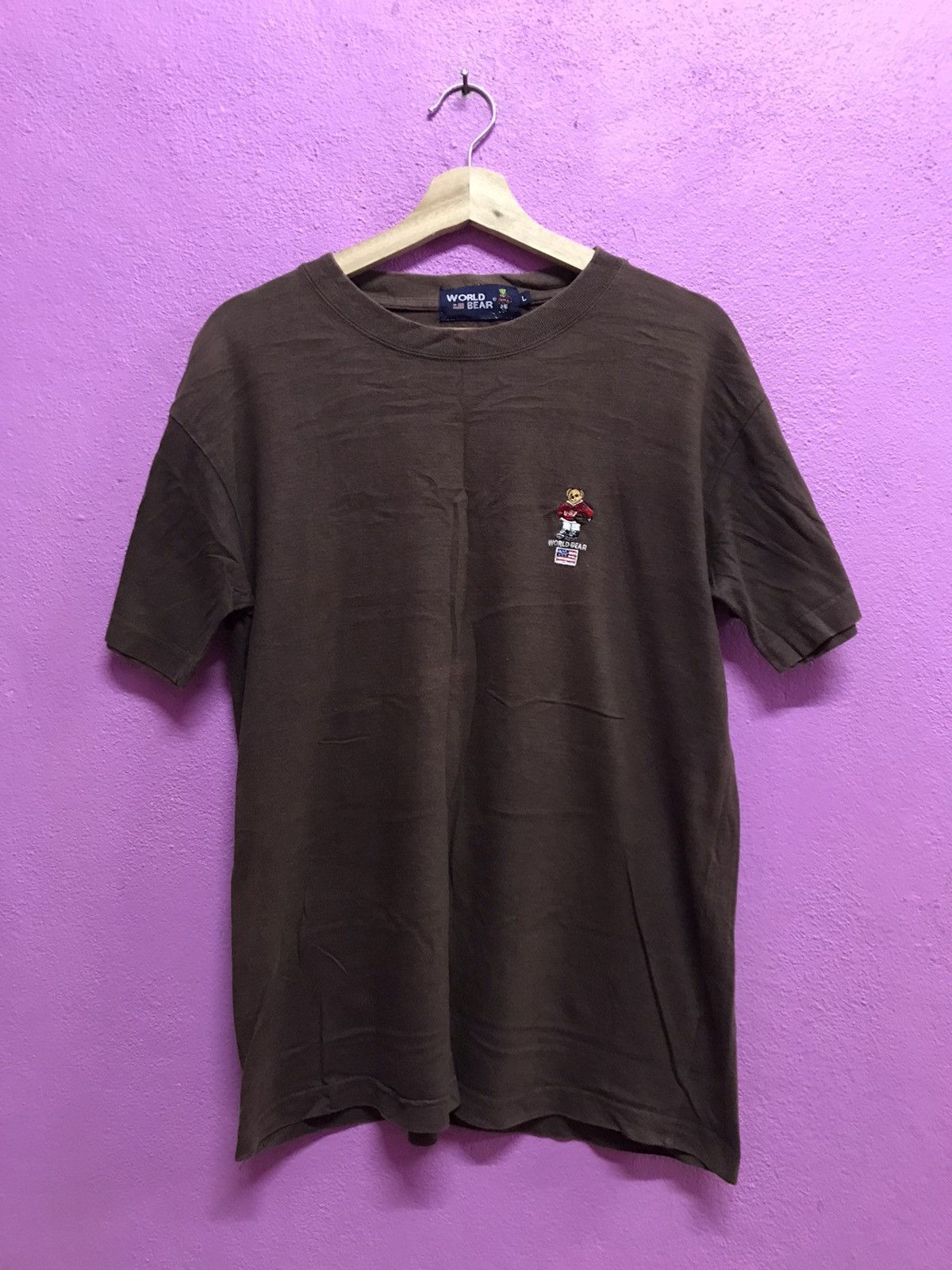 Japanese Brand World Bear T-Shirts Size L Size US L / EU 52-54 / 3 - 1 Thumbnail