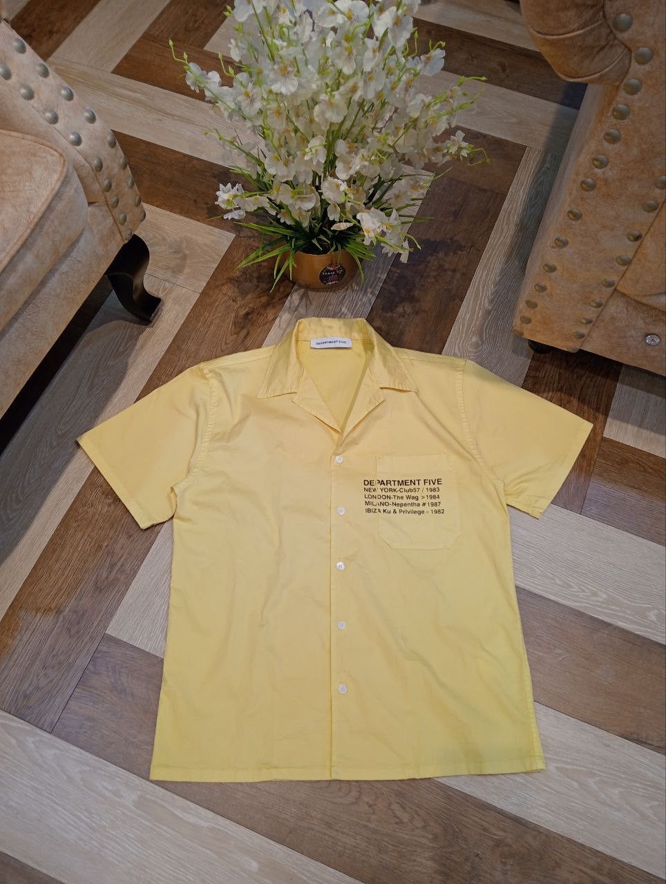 DEPARTMENT5 DEPARTMENT FIVE POCKET BUTTON SHIRT SIZE 40 Size US M / EU 48-50 / 2 - 2 Thumbnail