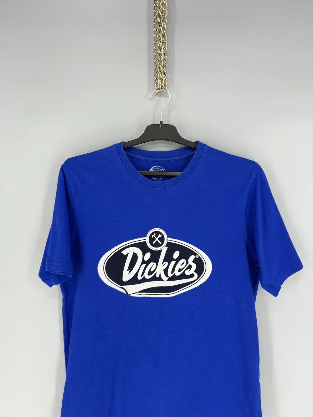 Dickies Vintage Dickies Blue Tee T-Shirt Classic Big Logo Size M Size US M / EU 48-50 / 2 - 6 Thumbnail