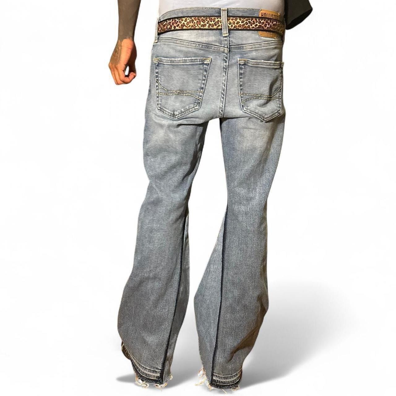 Hollister Upcycled Flared Jeans Size US 29 - 4 Thumbnail