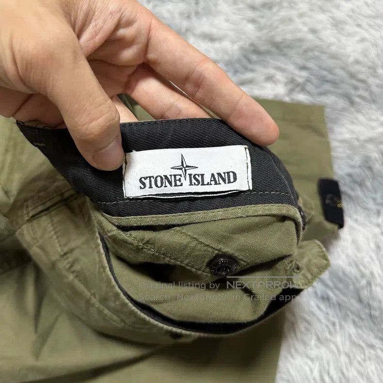 Stone Island Stone Island Four Pocket Work Pants Trousers Military Gree Size US 36 / EU 52 - 5 Thumbnail