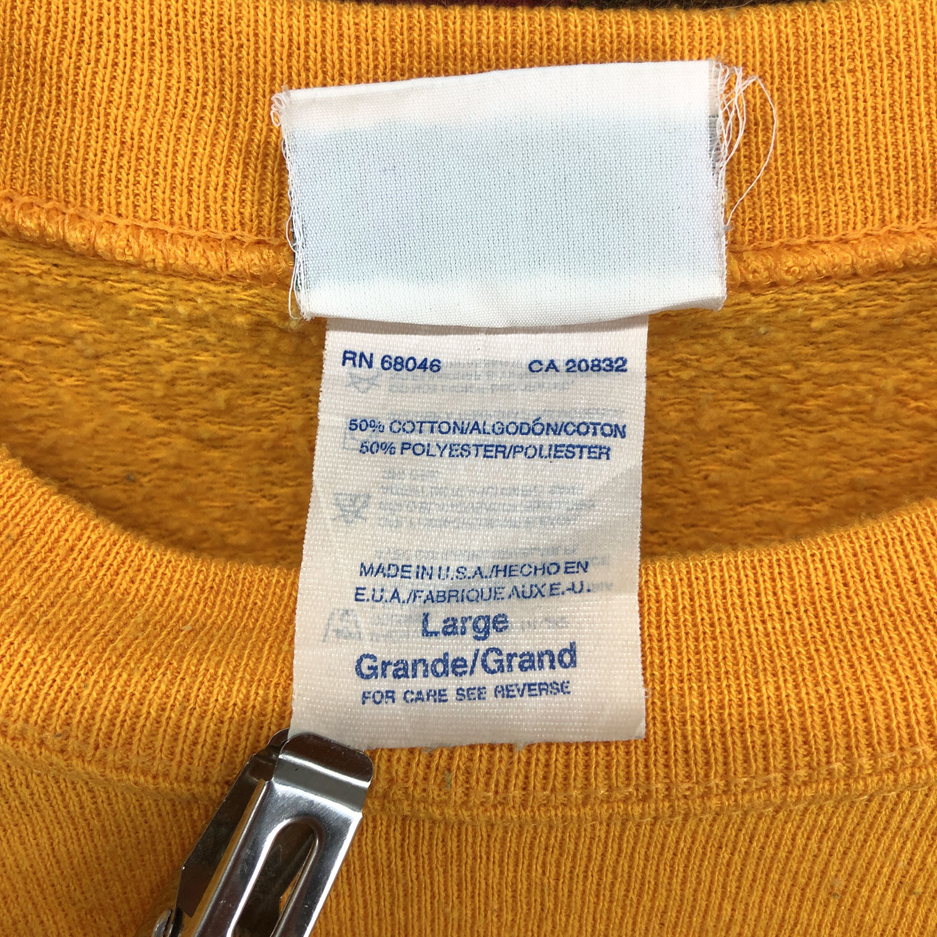 Vintage 90s Vintage DISCUS ATHLETIC Crew Neck Sweatshirt #0600/Z Size US L / EU 52-54 / 3 - 6 Thumbnail