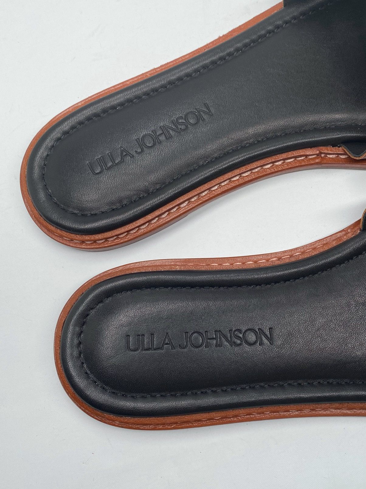 Ulla Johnson Ulla Johnson Ameya Twisted Contrast Slide Sandals size 39 Size US 9 / IT 39 - 7 Thumbnail
