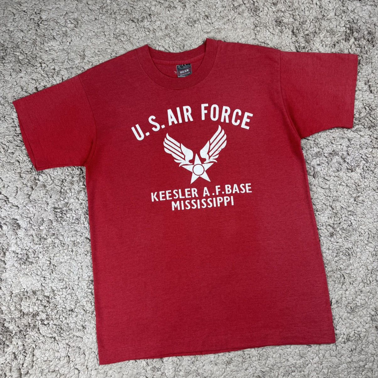 Vintage Vintage 80’s U.S. Air Force Keesler A.F Base Mississippi Tee Size US M / EU 48-50 / 2 - 3 Thumbnail