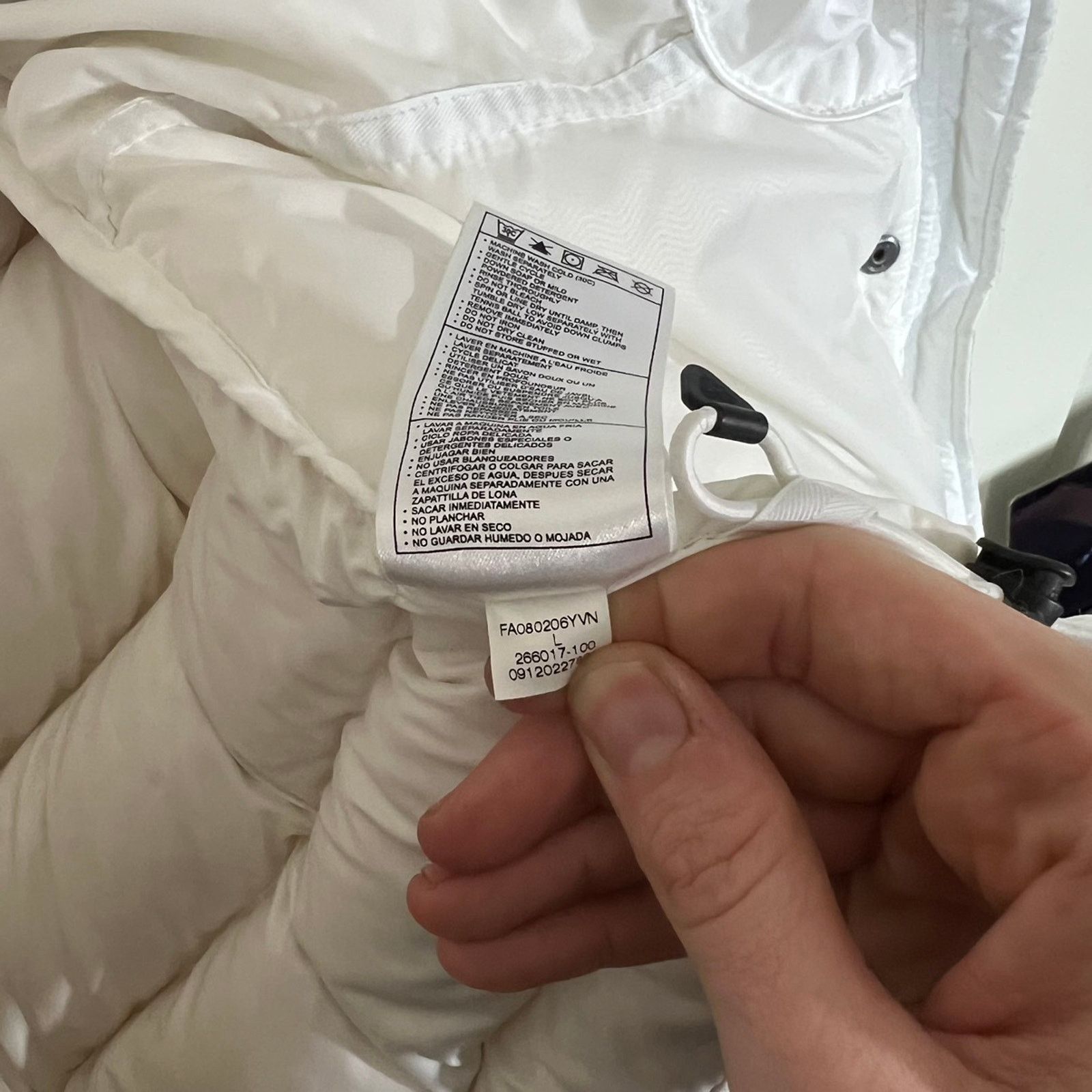 Nike Rare 2008 Nike down puffer full zip jacket. 266017-100 Size L / US 10 / IT 46 - 5 Thumbnail
