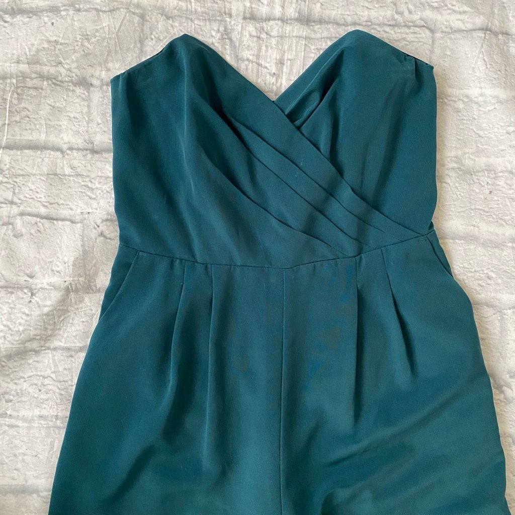 Express Express women 2 strapless jumpsuit w/zip back closure & pock Size 26" / US 2 / IT 38 - 3 Thumbnail