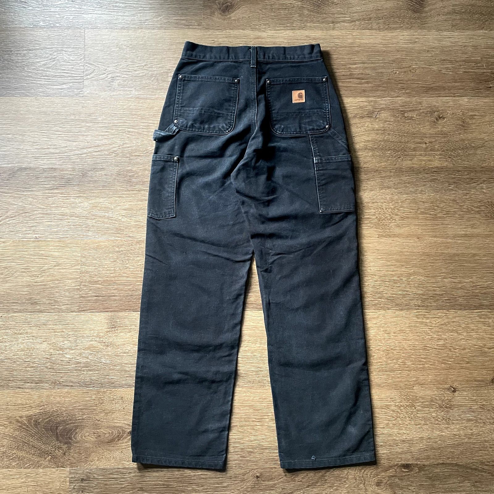 Carhartt Faded Black Carhartt Double Knee Pants - 28 x 32 Size US 28 / EU 44 - 4 Thumbnail