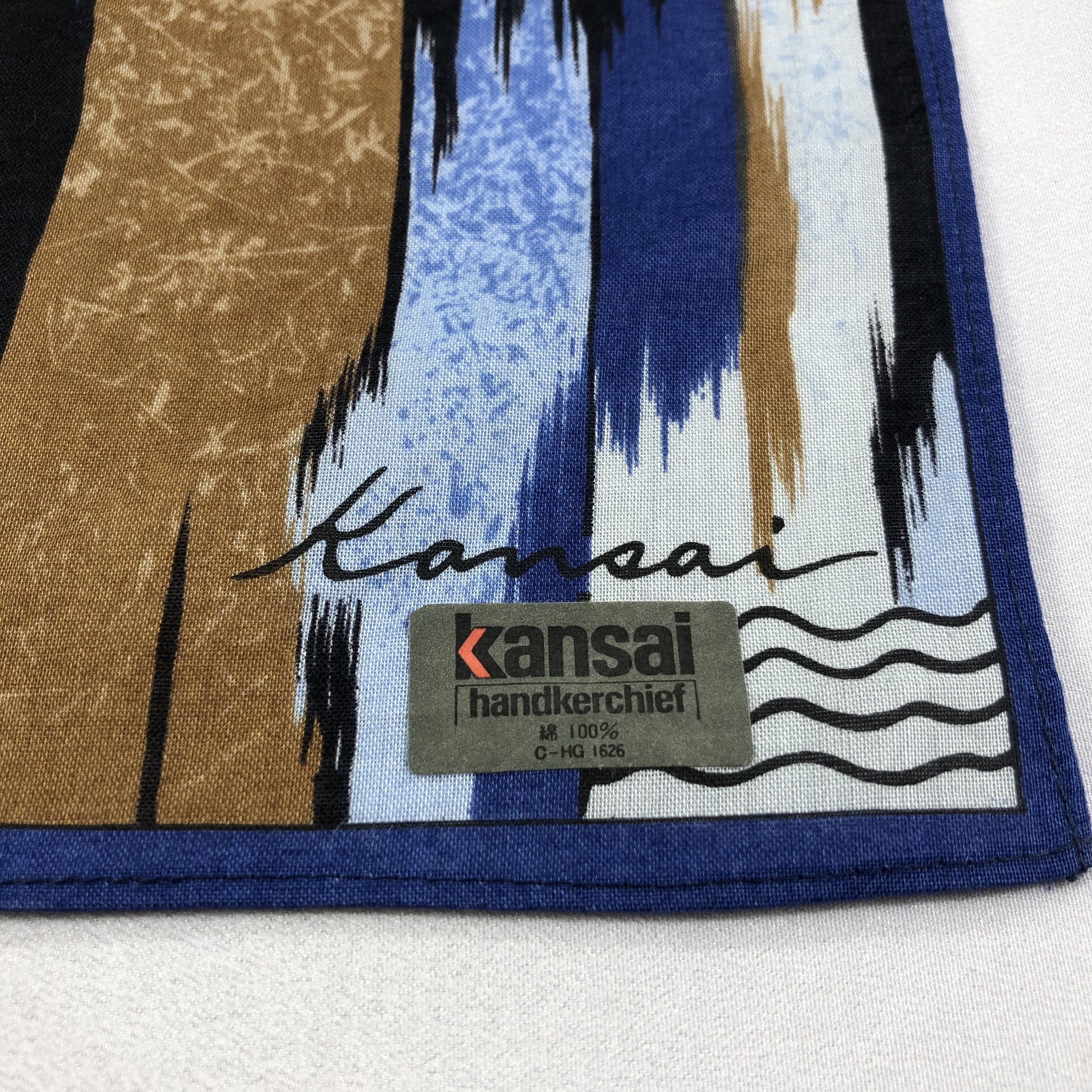 Kansai Yamamoto Kansai Art Handkerchief Neckerchief Bandana H2196 Size ONE SIZE - 4 Thumbnail