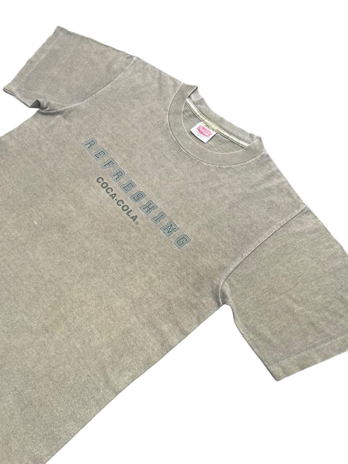 Coca Cola × Vintage Vintage Coca Cola Faded Wash Tshirt Size US M / EU 48-50 / 2 - 2 Thumbnail