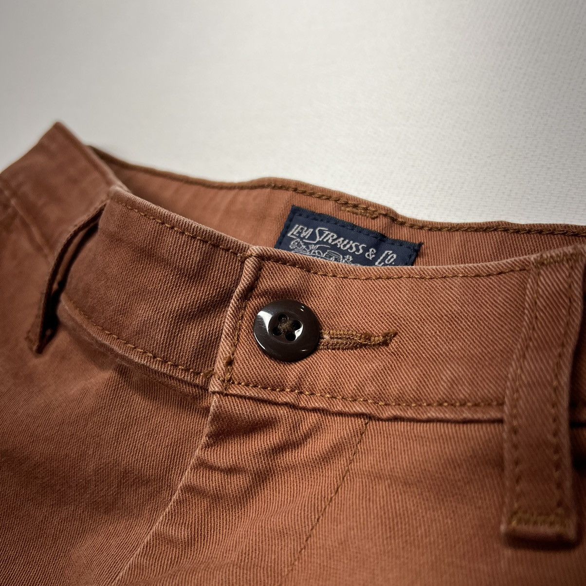 Levi's Levis Cargo Pants Brown Slim Taper Pocket Workwear Utility Size US 29 - 5 Thumbnail