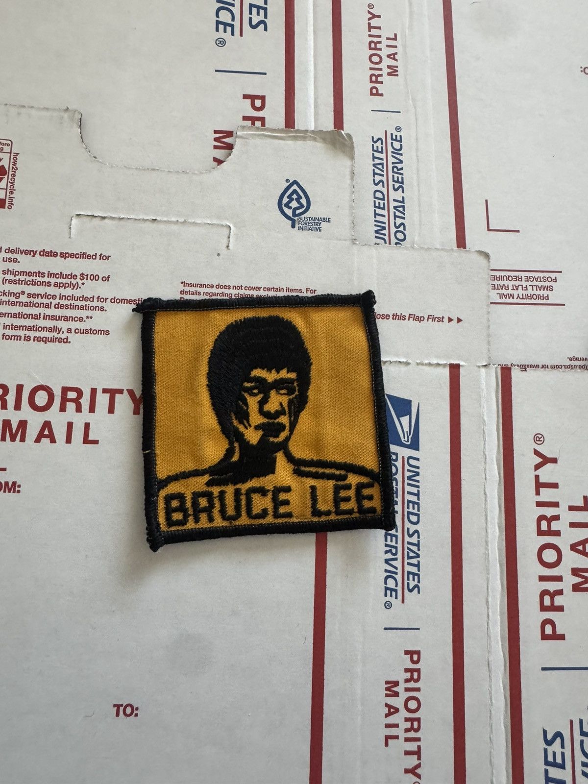 Other BRUCE LEE Iconic Vintage Sew Patch 80s Film Americana Size ONE SIZE - 4 Thumbnail