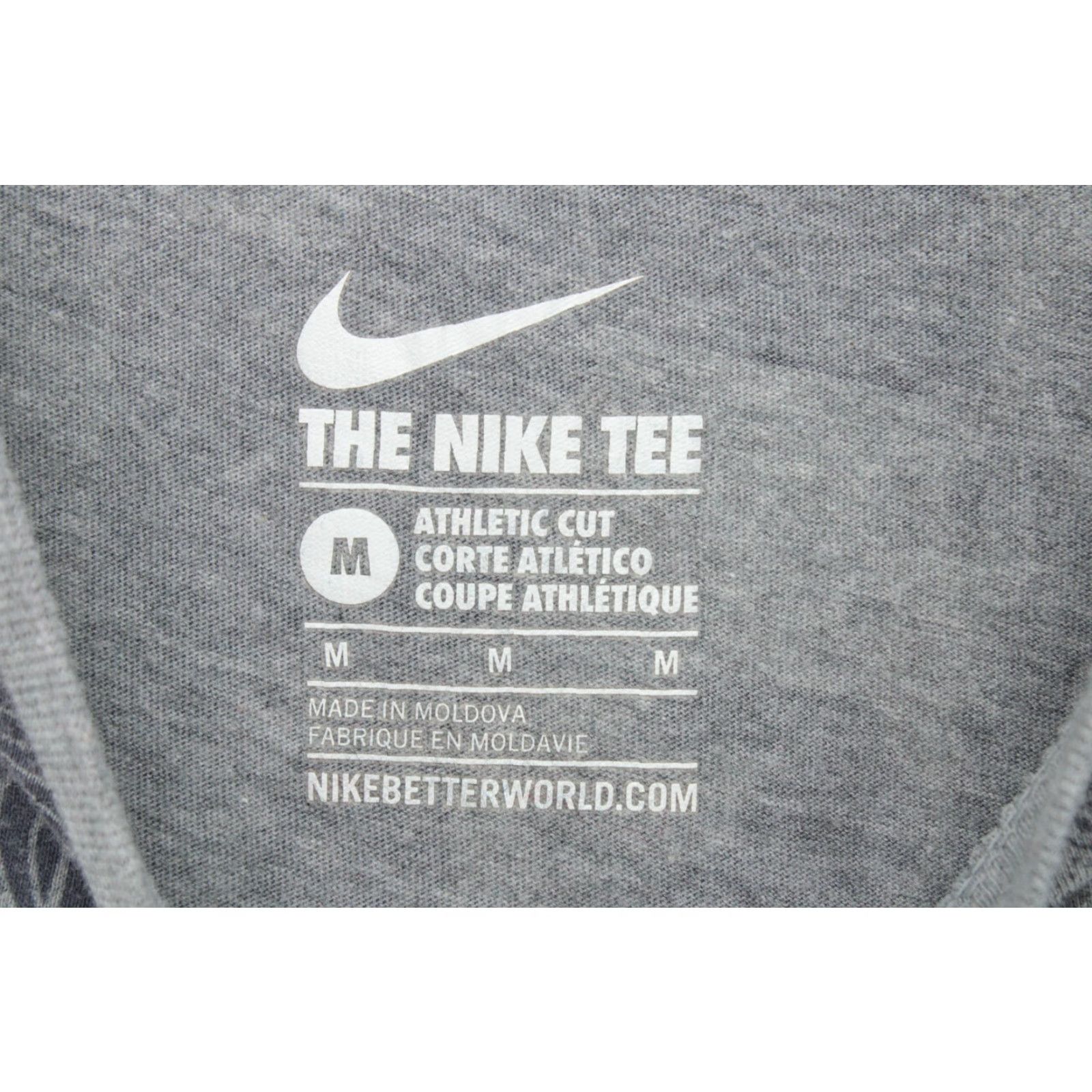 Nike VINTAGE Nike Moving Mountains Tee Shirt Men's Medium Gray Camo Graphic Print Casual Size US M / EU 48-50 / 2 - 4 Thumbnail