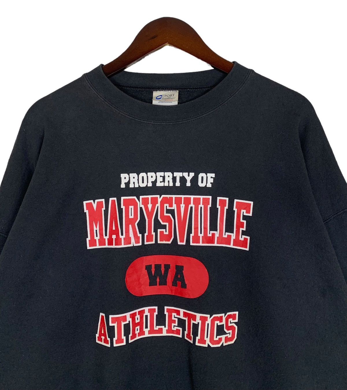 Vintage Vintage Port And Company Marysville Athletic Crewneck Size US XL / EU 56 / 4 - 3 Thumbnail