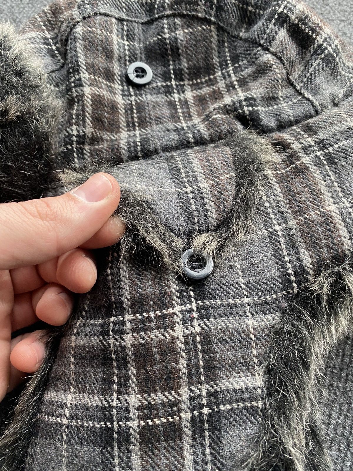 The Unbranded Brand 🔥Opium punk trapper hat fur fuzzy mohair ushanka hay os Size ONE SIZE - 4 Thumbnail