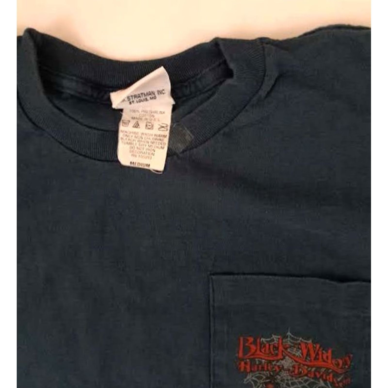 Harley Davidson Harley-Davidson T-Shirt USA Port Charlotte Florida 2009 Blue M Short Sleeve Unisex Adults Womens/Mens? Size US M / EU 48-50 / 2 - 6 Thumbnail