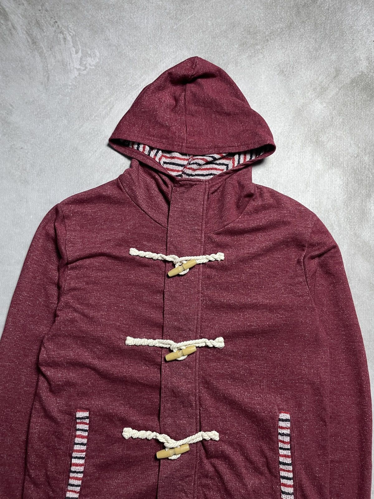 Japanese Brand 2000’s Sorridere - Duffle Zip Hooded Size US L / EU 52-54 / 3 - 2 Thumbnail