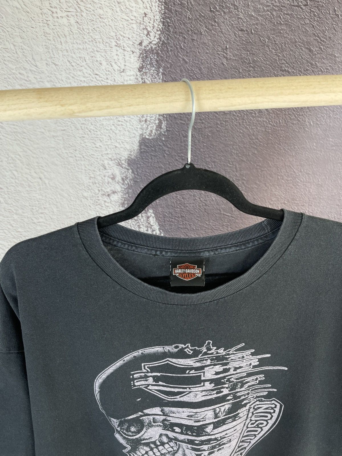 Harley Davidson × Vintage Harley-Davidson Skull vintage Las Vegas Nevada y2k tee Size US XXL / EU 58 / 5 - 6 Thumbnail