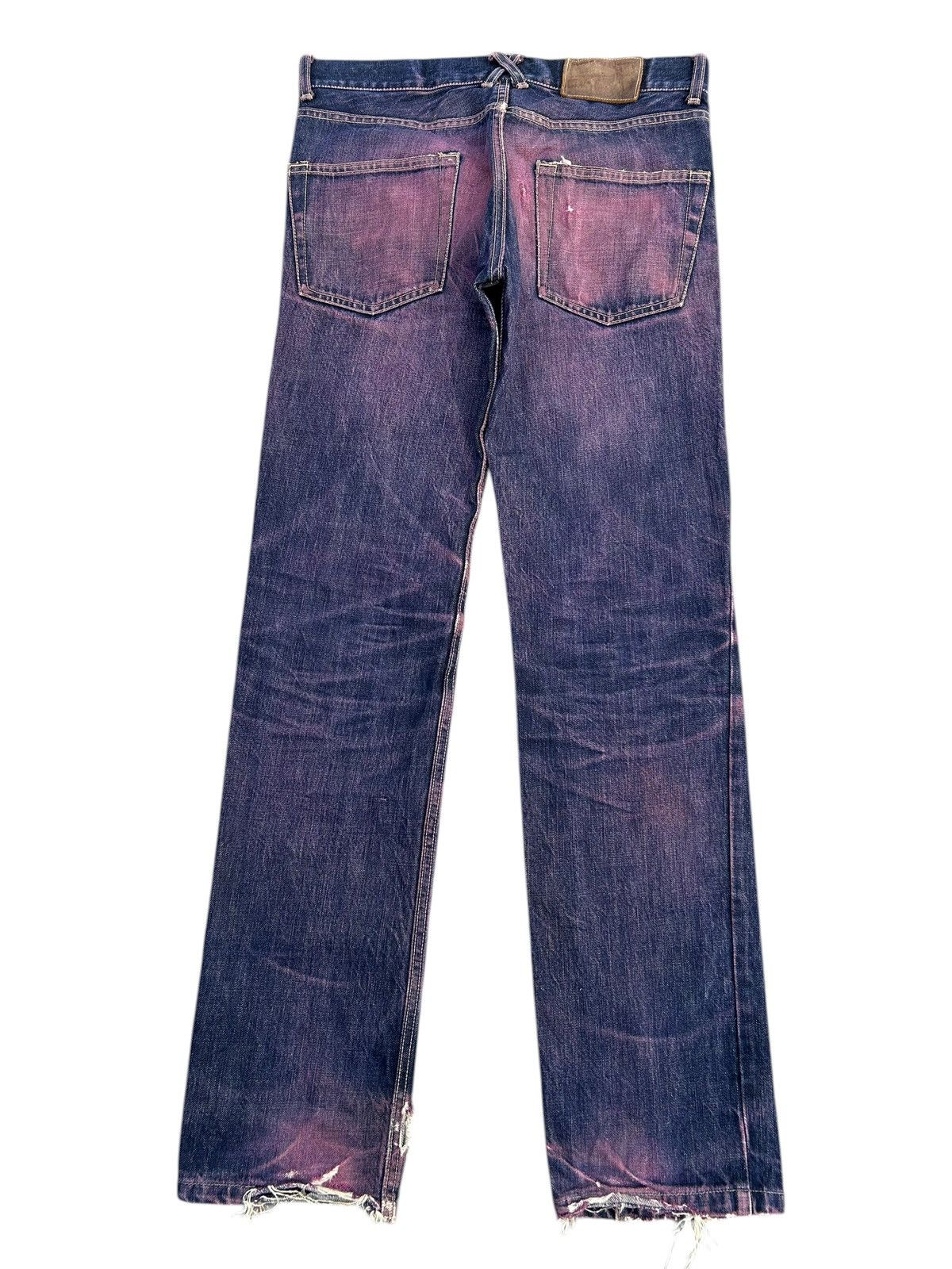 Beauty Beast Beauty Beast Japanese Distressed Denim Jeans Size US 33 - 3 Thumbnail