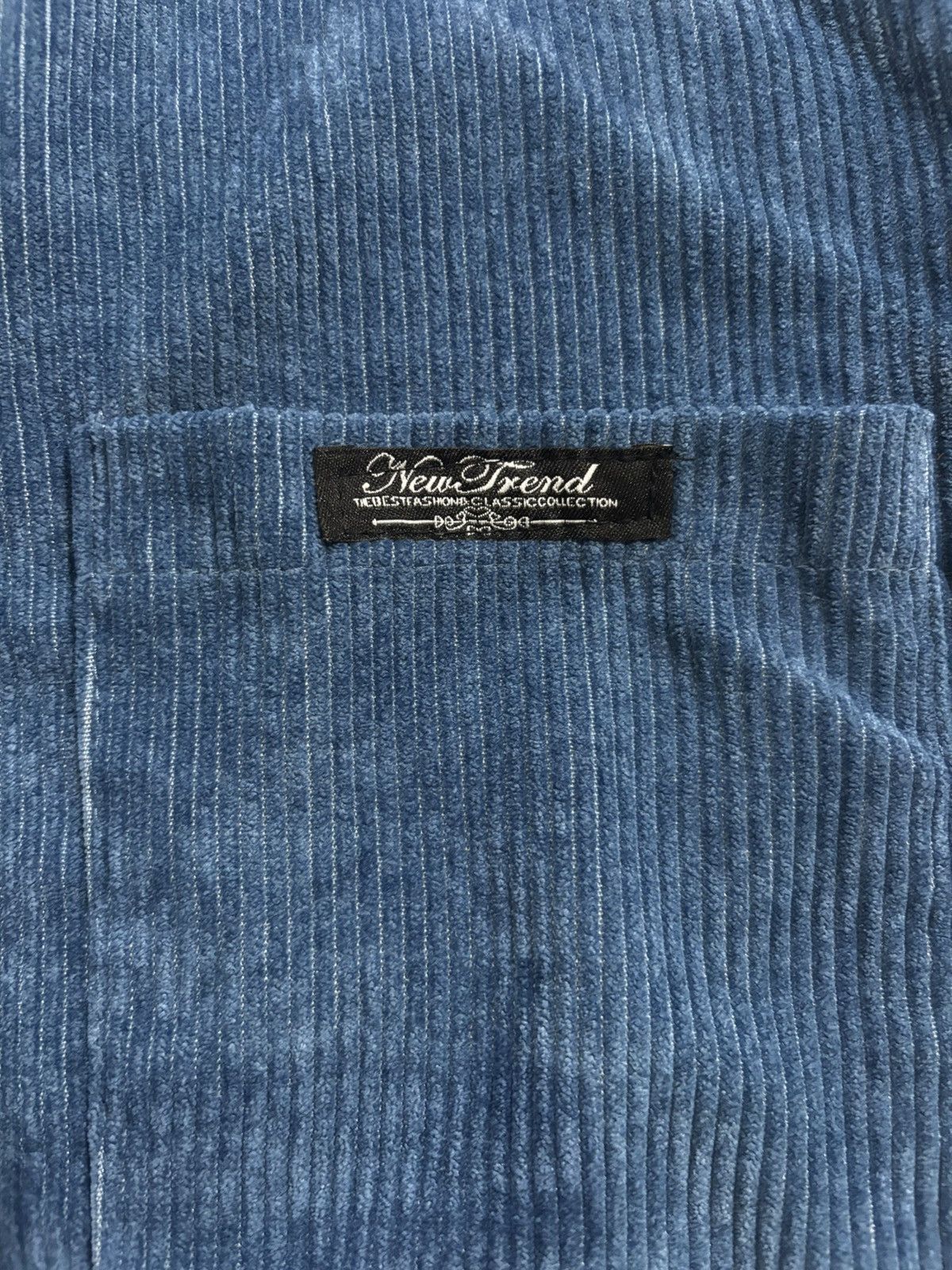 Other Blue loose corduroy Shirt.wt5210 Size M / US 6-8 / IT 42-44 - 3 Thumbnail