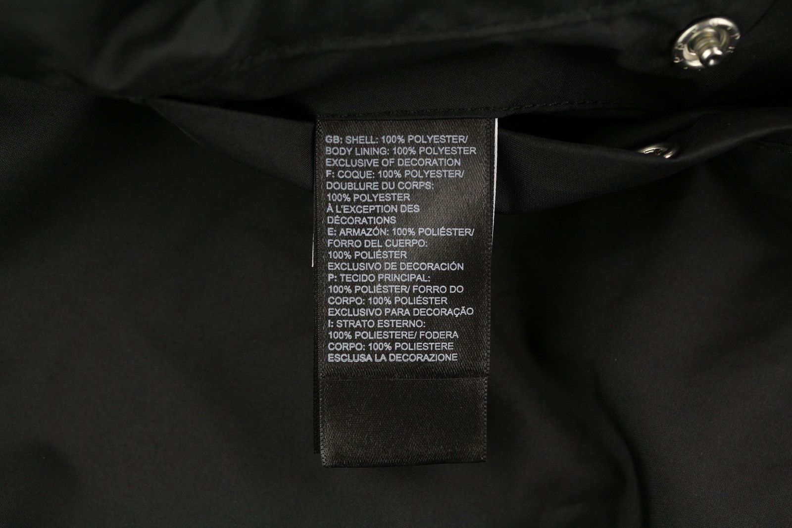 The North Face TELEGRAPHIC COACHES 2XL Black Windwall Snap Unisex 84370 Size US XXL / EU 58 / 5 - 7 Thumbnail