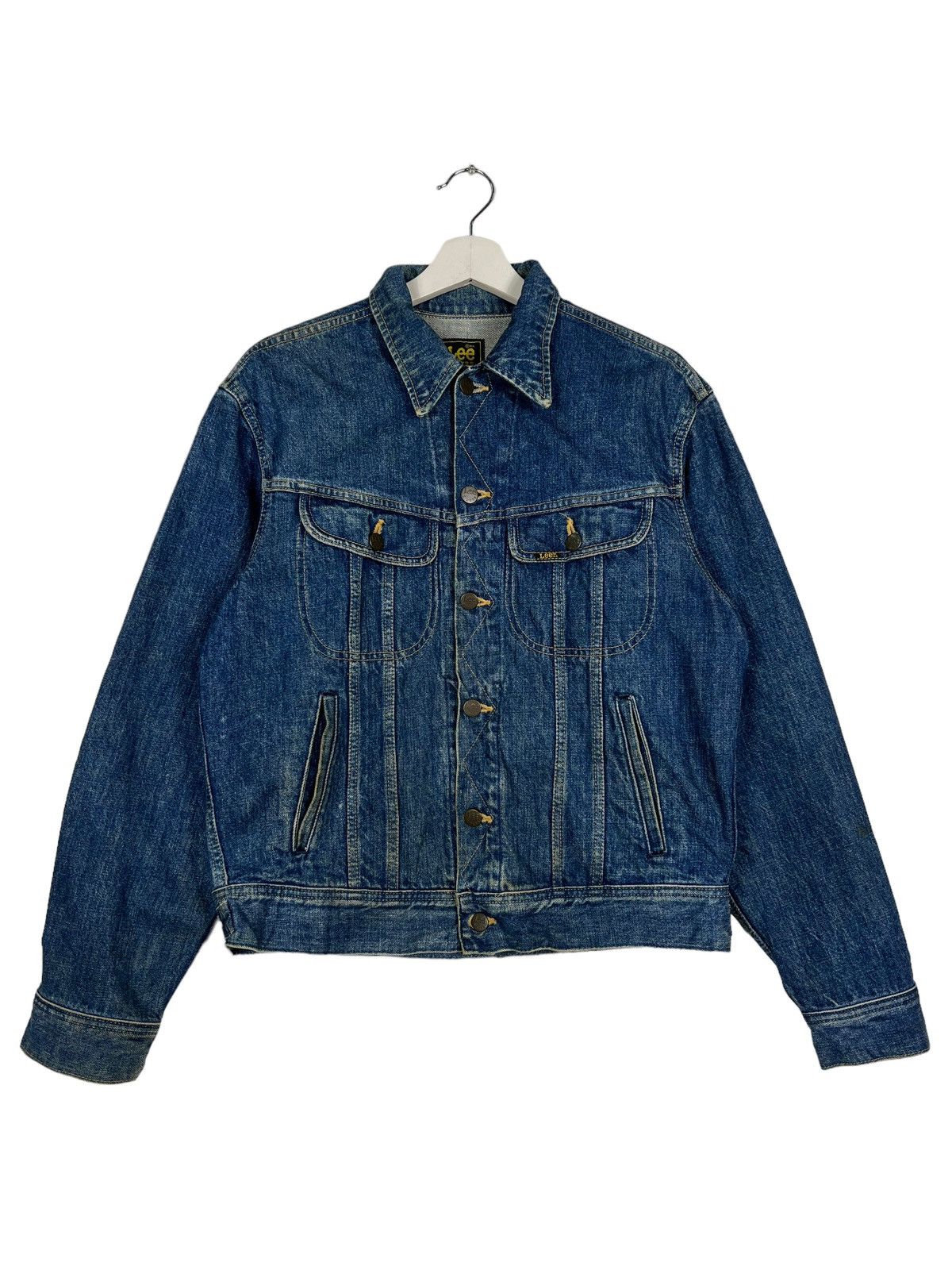 Lee 🔥 VINTAGE LEE RIDERS DENIM TRUCKER JACKET Size US L / EU 52-54 / 3 - 2 Thumbnail