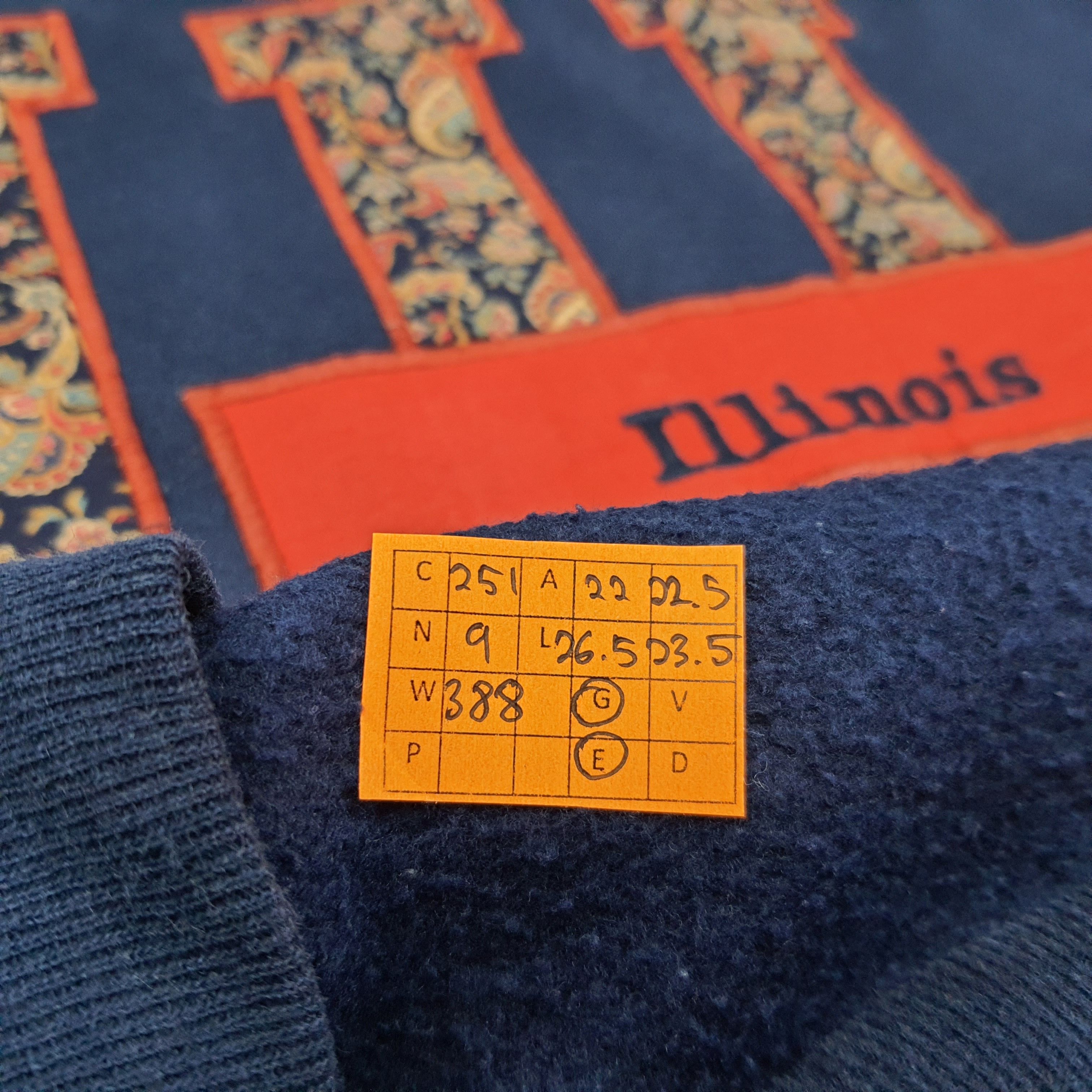Jerzees Vintage The University of Illinois Urbana Sweatshirt C251N9 Size US M / EU 48-50 / 2 - 6 Thumbnail