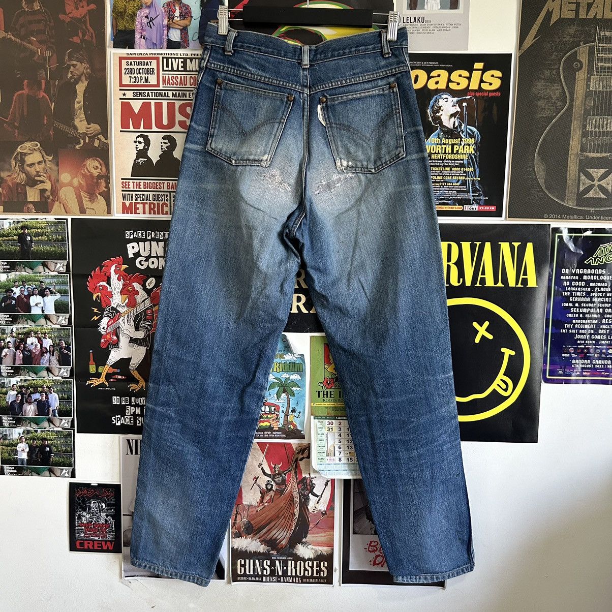 Comme des Garcons Homme Vintage Comme Des Garcons Homme Distressed Denim Size US 29 - 5 Thumbnail