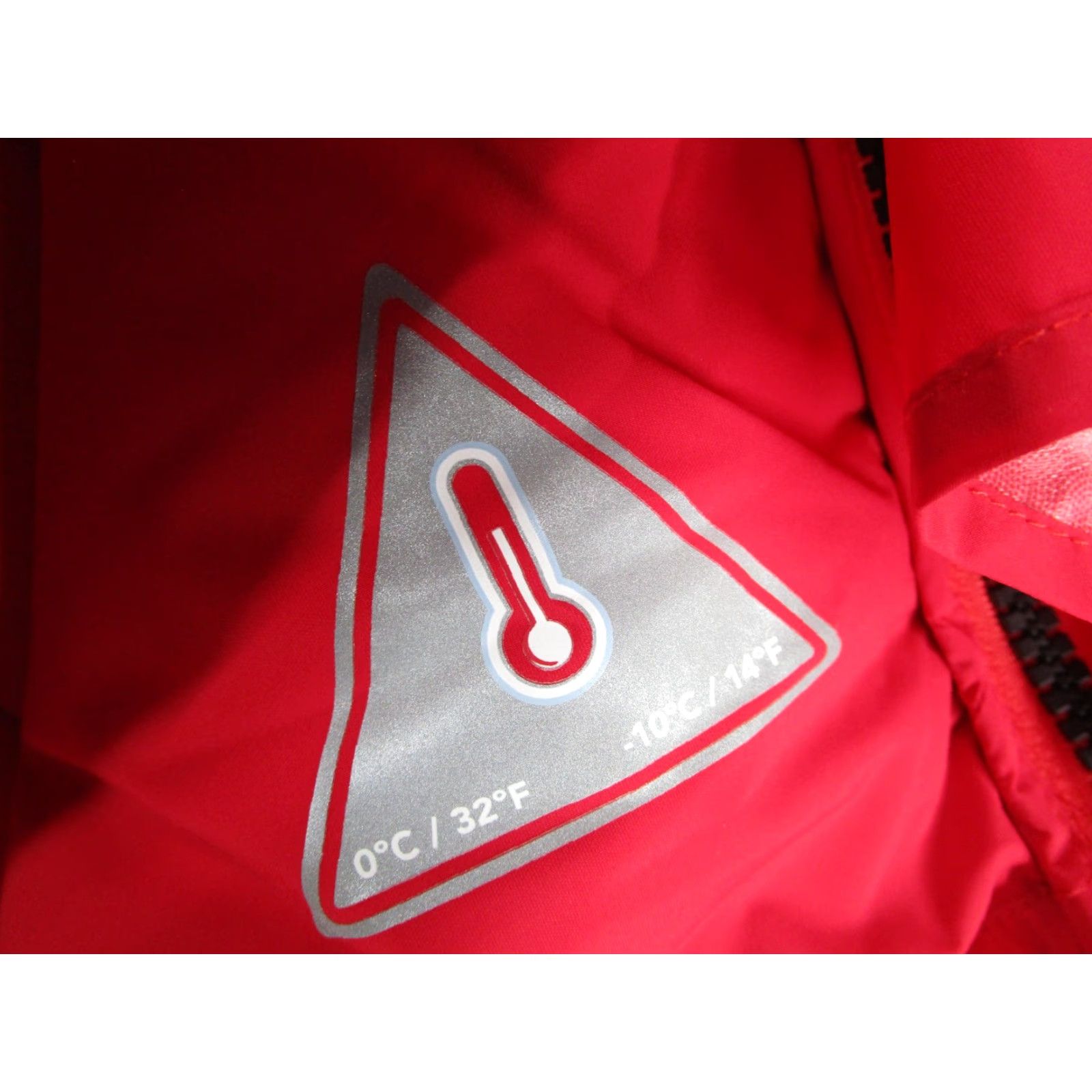 Pajar Pajar Axel Jacket Mens S Red Hooded Puffer 3M Thinsulate Featherless Nylon Zip Pocket Size US S / EU 44-46 / 1 - 7 Thumbnail