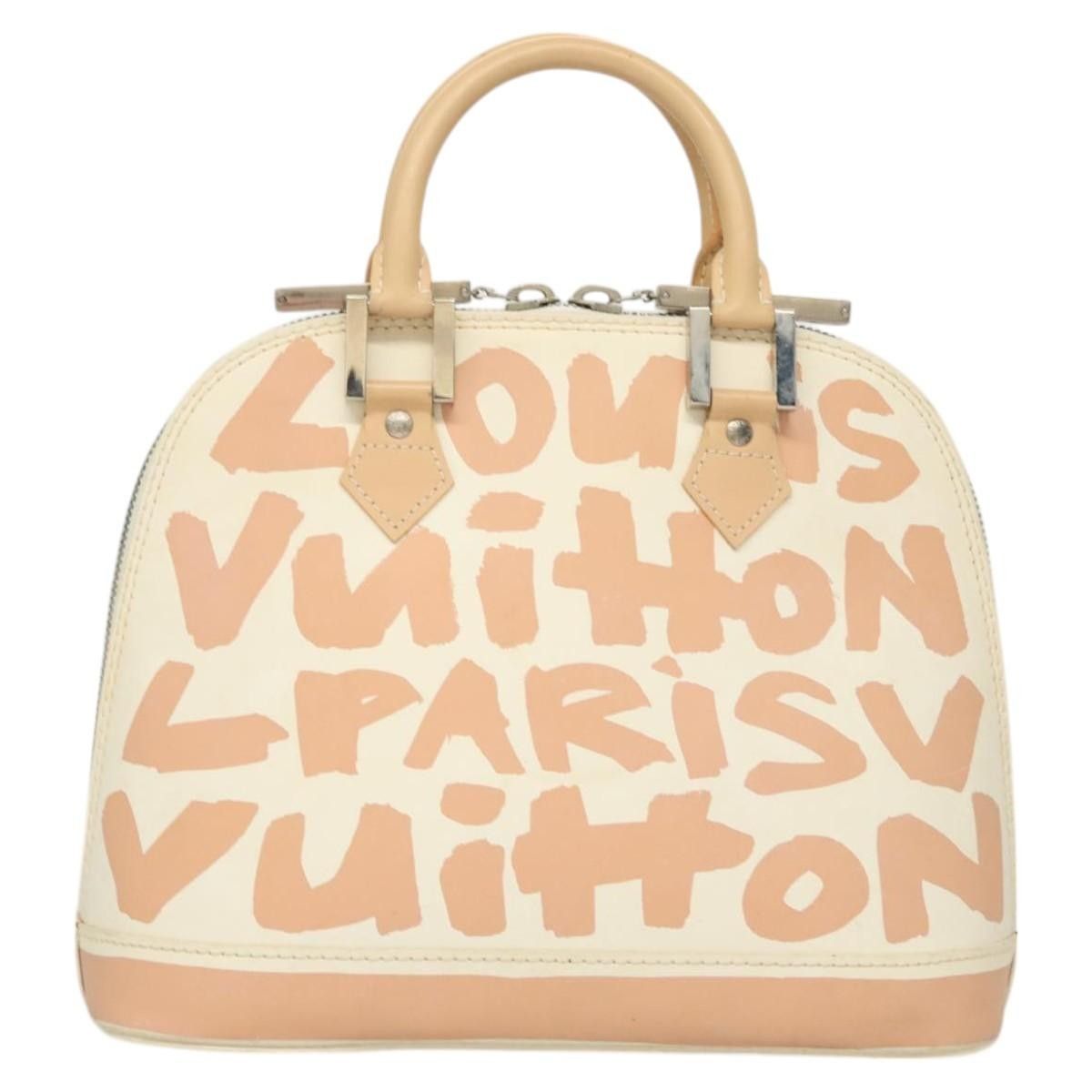 Louis Vuitton Louis Vuitton Alma Handbag Limited Edition Graffiti Leather Size ONE SIZE - 1 Thumbnail