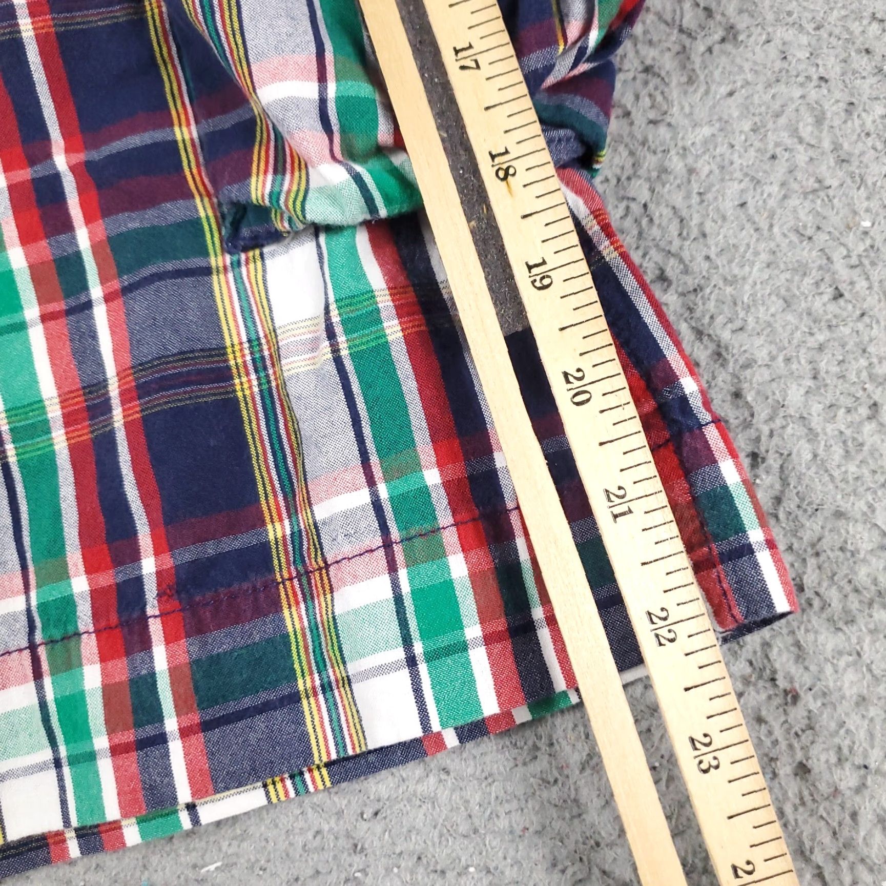 Ralph Lauren VINTAGE Ralph Lauren Cargo Shorts Mens 42 Blue Plaid Casual Outdoor Hiking Camping Size US 42 / EU 58 - 5 Thumbnail